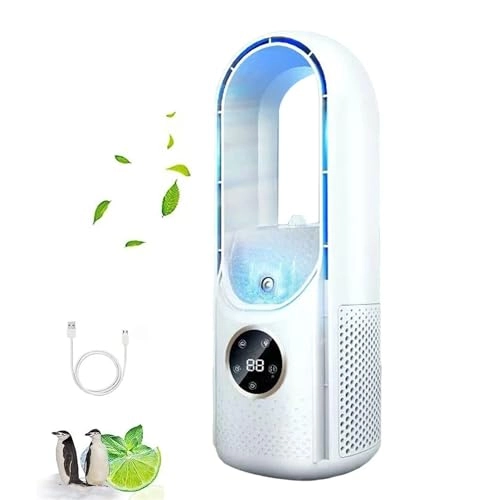 Portable Air Conditioner - 700ml 7-color LED 2H/4H Timer