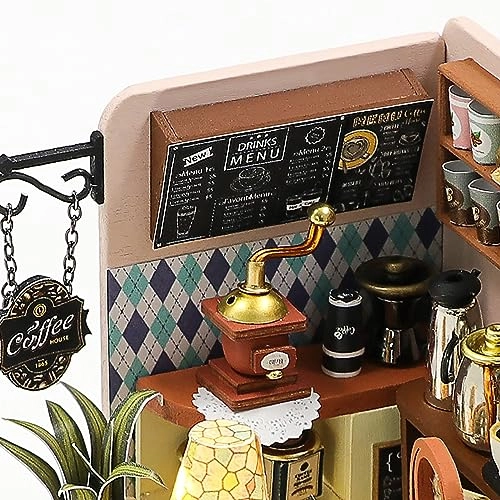 DIY Dollhouse Miniature - coffee time