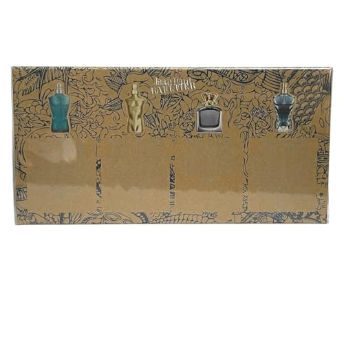 Le Male - 0.24 Oz + Le Male Elixir - 0.24 Oz + Scandal - 0.24 Oz + Le Beau - 0.24 Oz