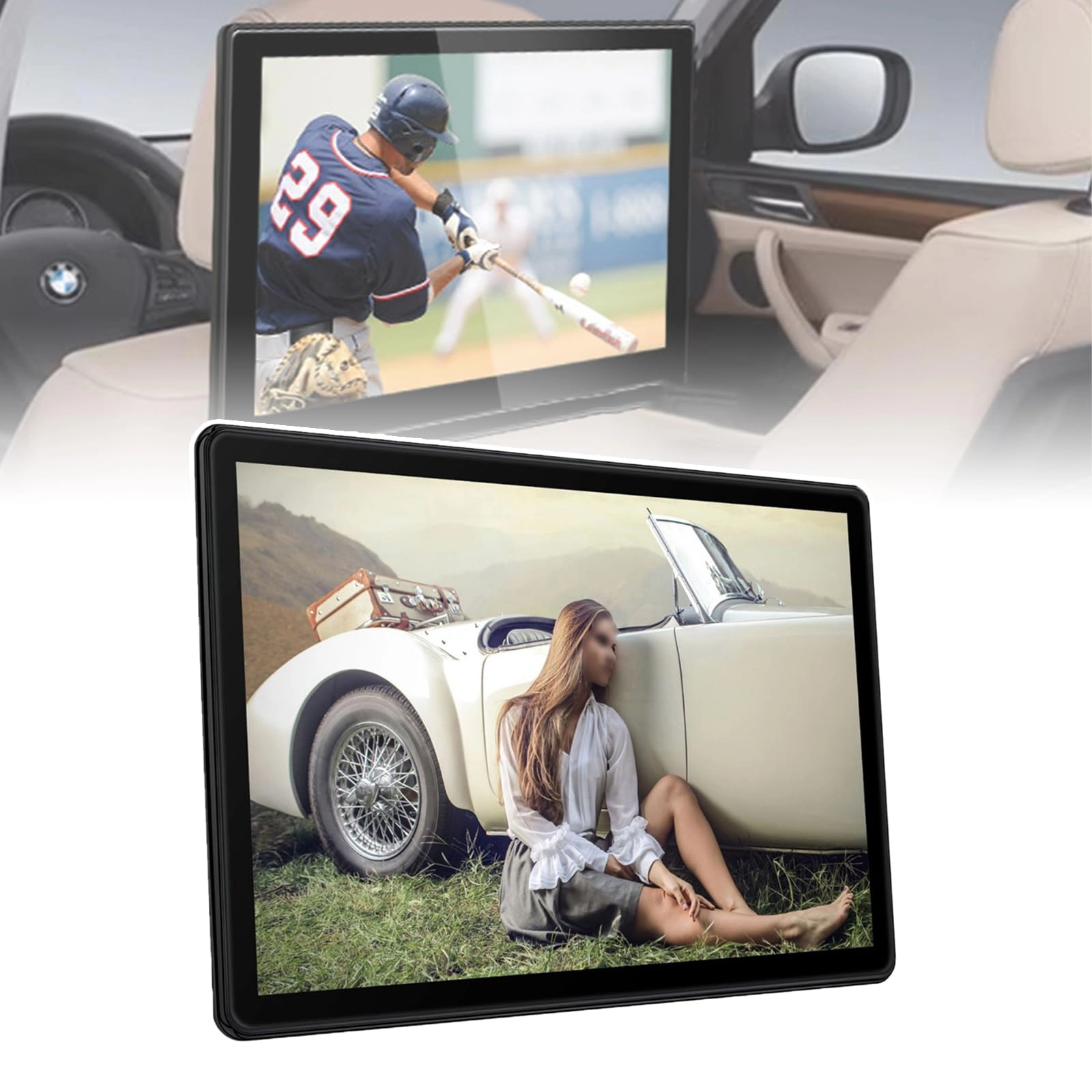 PPLDABNK Car Headrest Video Player - 12.2-inch