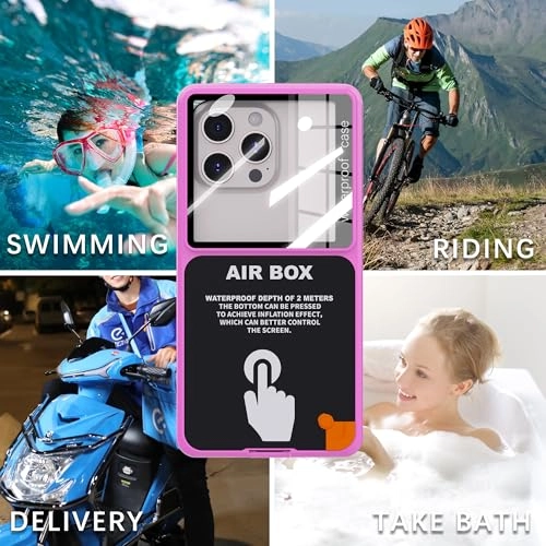 Waterproof Mobile Phone Case - 6.9 Inch Universal Fit IP68