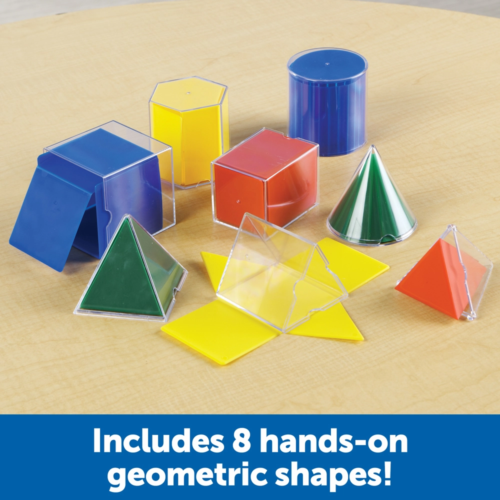 Folding Geometric Shapes - 7+ 8 pieces