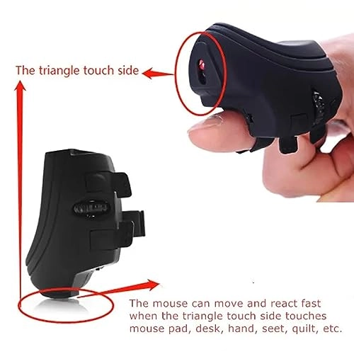 Handheld Pocket Ring Mouse - Wireless