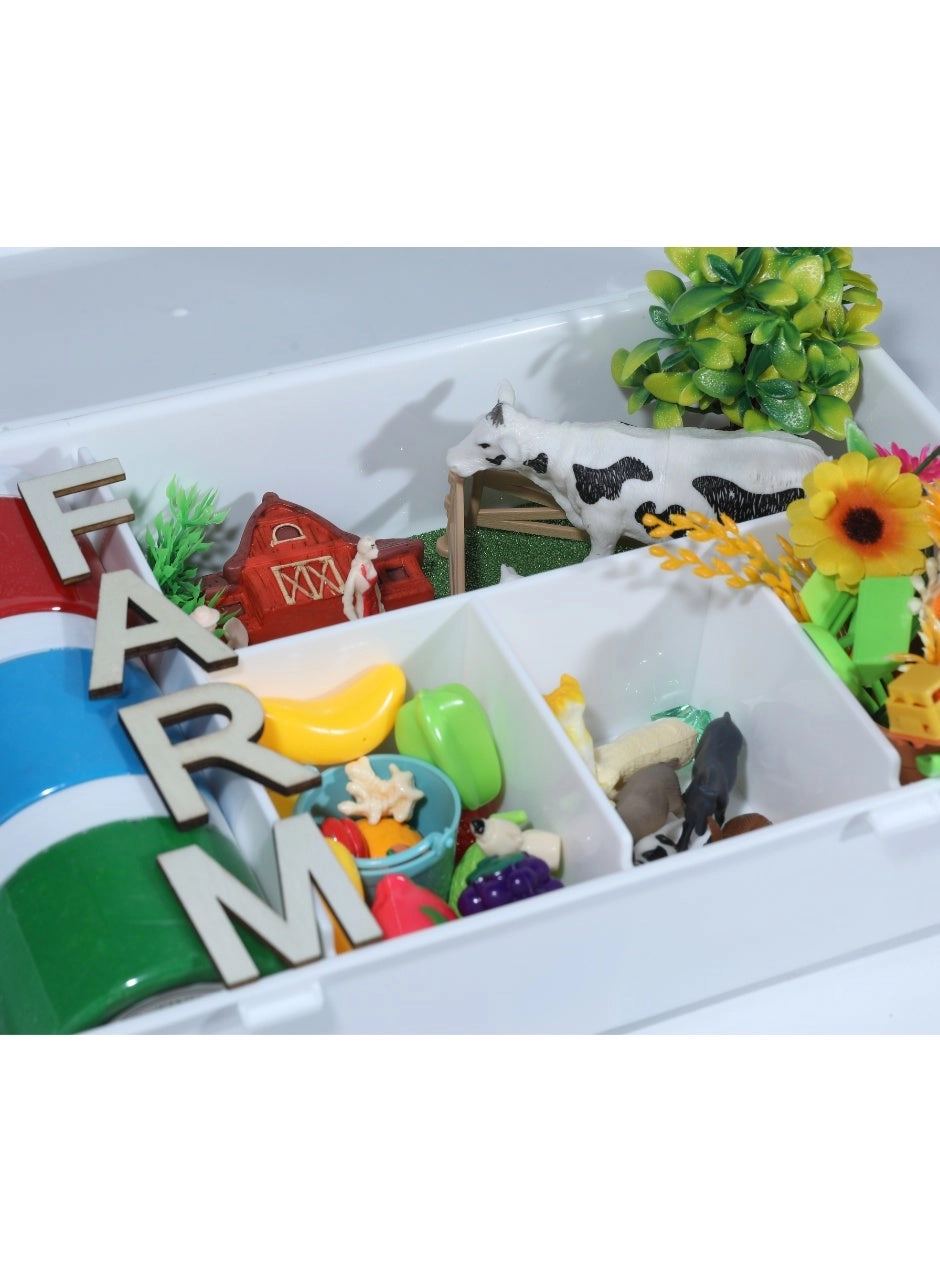 Tiny Treasures by Bambino Little Farmer Sensory Play Kit