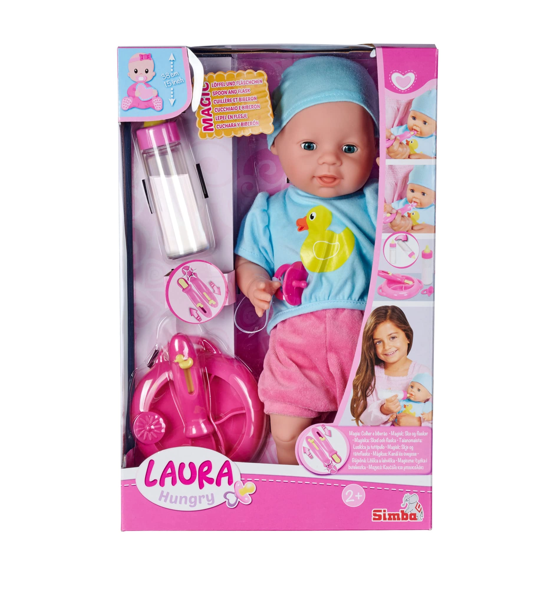 Simba Toys Laura Doll - 38 cm Feeding set Ages 2+