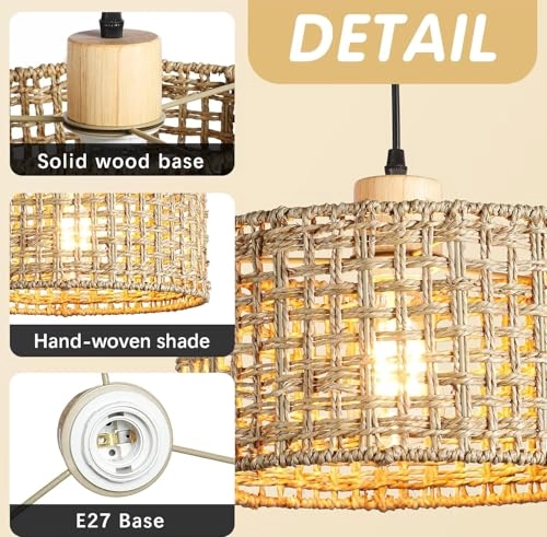Rattan Ceiling Lamp