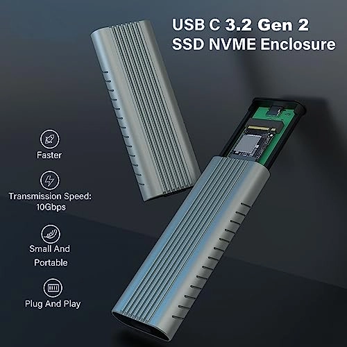 M.2 NVMe/PCIe SSD Enclosure