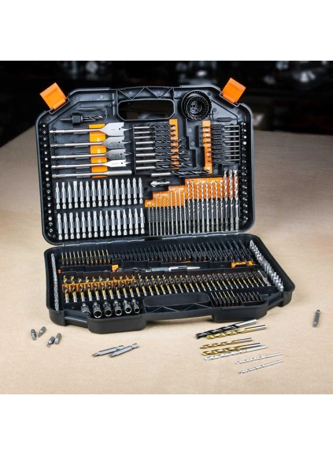 Drill Bit Set - High Speed Steel 246PCS