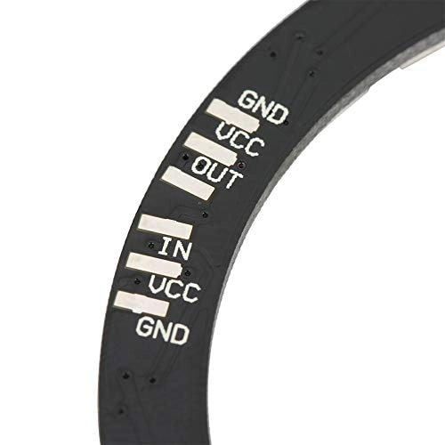 RGB LED Ring Lamp - 24-Bit 5V DC 24 LEDs