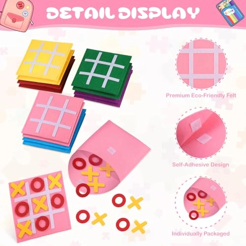 Mini Felt Tic-Tac-Toe Puzzle (XC-TG021-12)