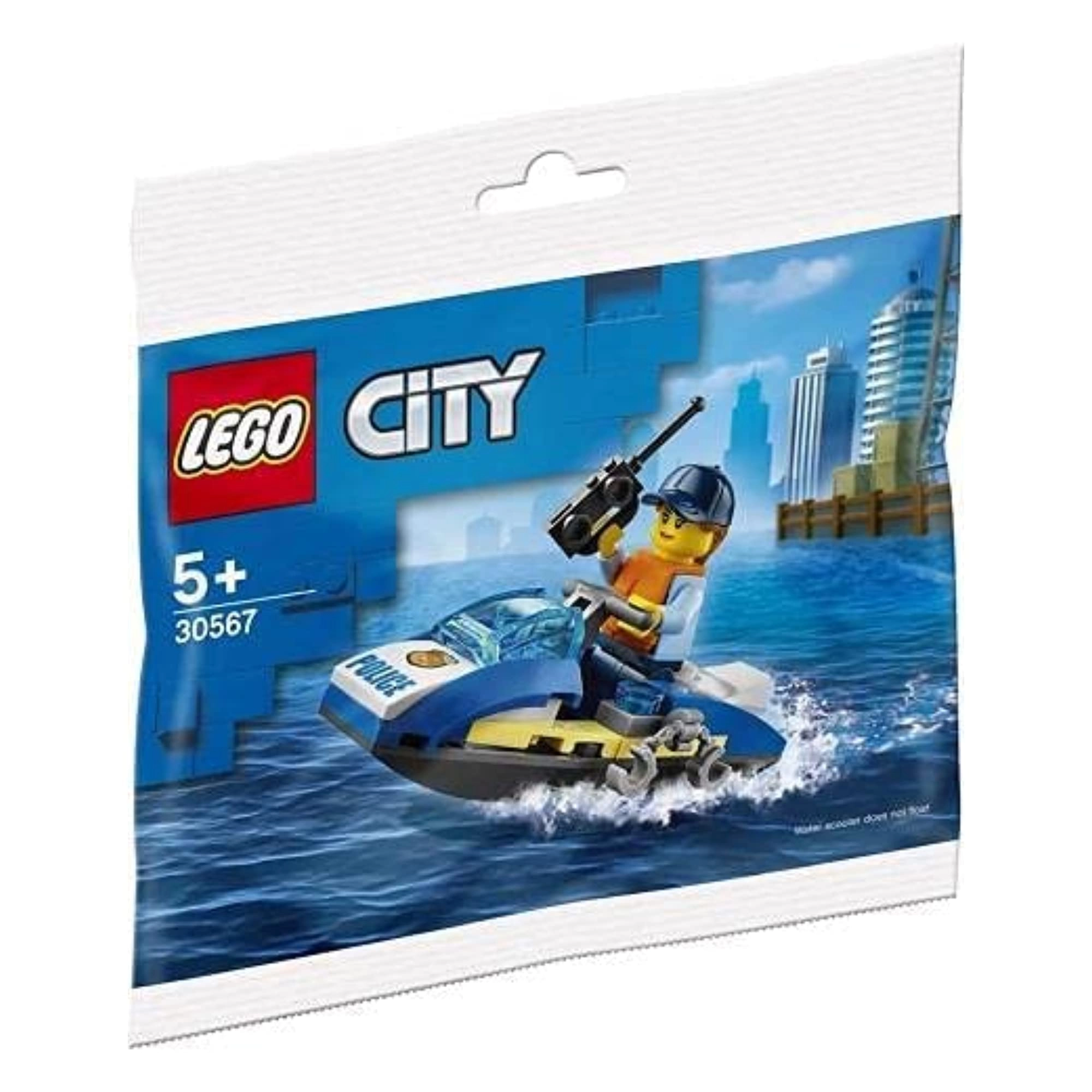 LEGO City Police Jet Ski (30567) - Polybag 30 pieces 1 Minifigure