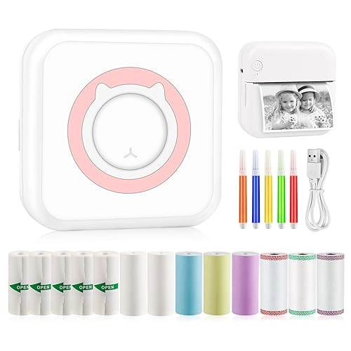 Mini Photo Printer AM-WYT-DYJ-C15 - Thermal Bluetooth 1000mAh