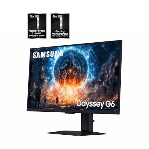 Odyssey G6 G60F - LS27FG60DENXZA 27 Inches QHD Wide 1440p
