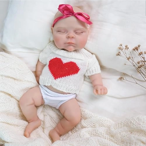 Reborn Baby Dolls - 12 Inch Silicone Girl Ages 3+