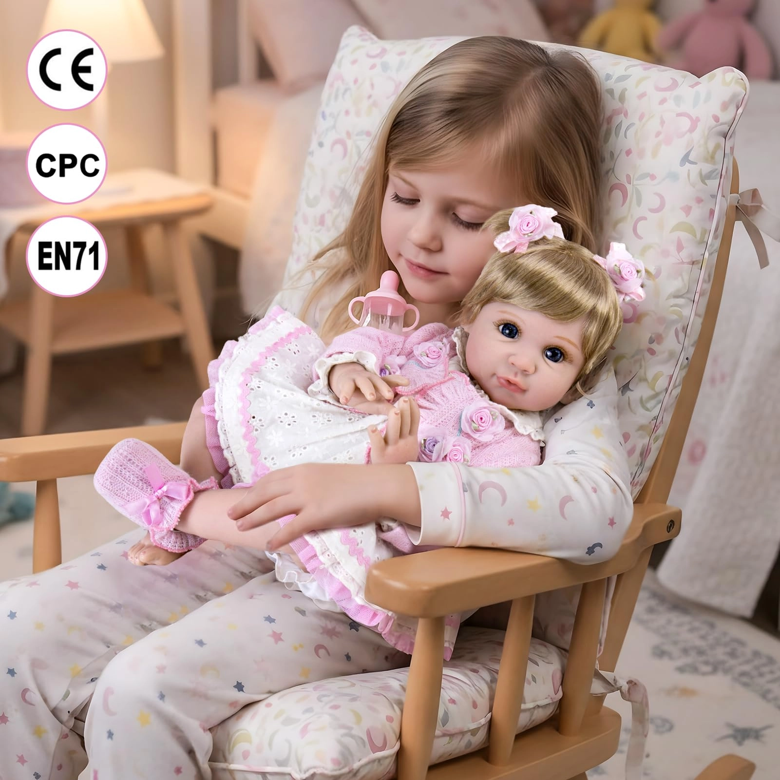 Reborn Baby Doll - 22 inch Vinyl Ages 3+
