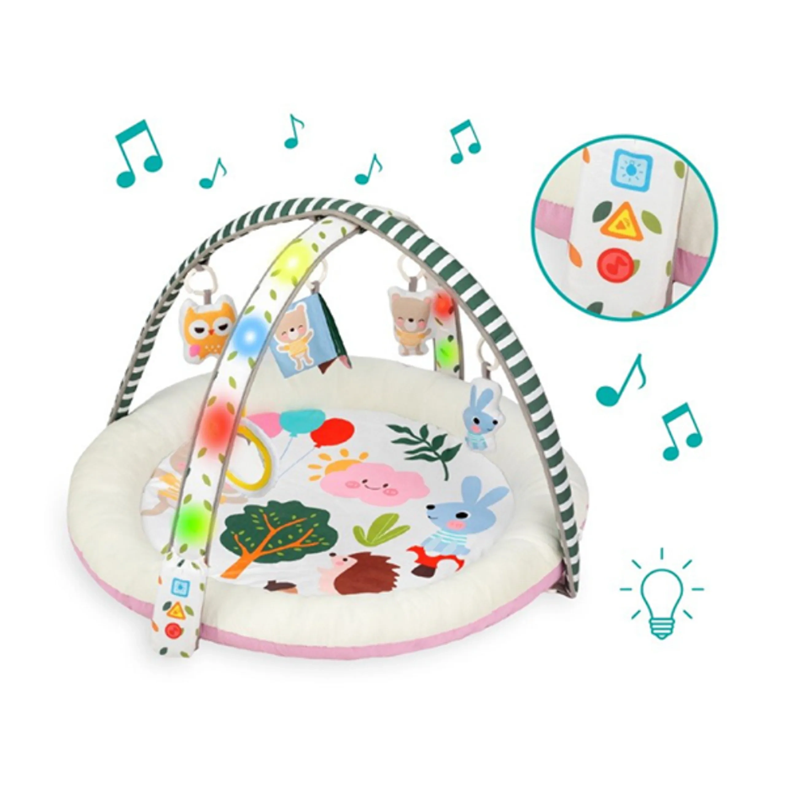 Baby Play Mat Activity Gym - Suitable for 3 months & above