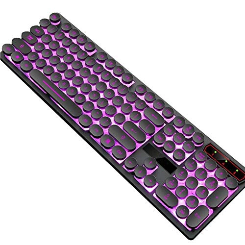 Steampunk Retro Gaming Keyboard - Wired