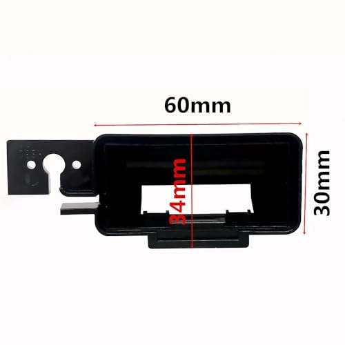 Rear View Camera Bracket - 1 Piece License Plate Mount