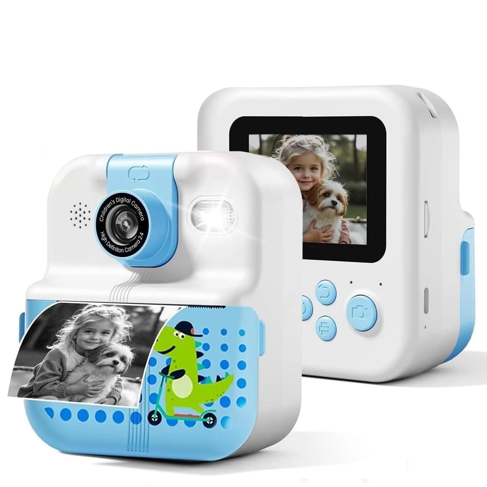 Kids Camera - Instant Print Pink