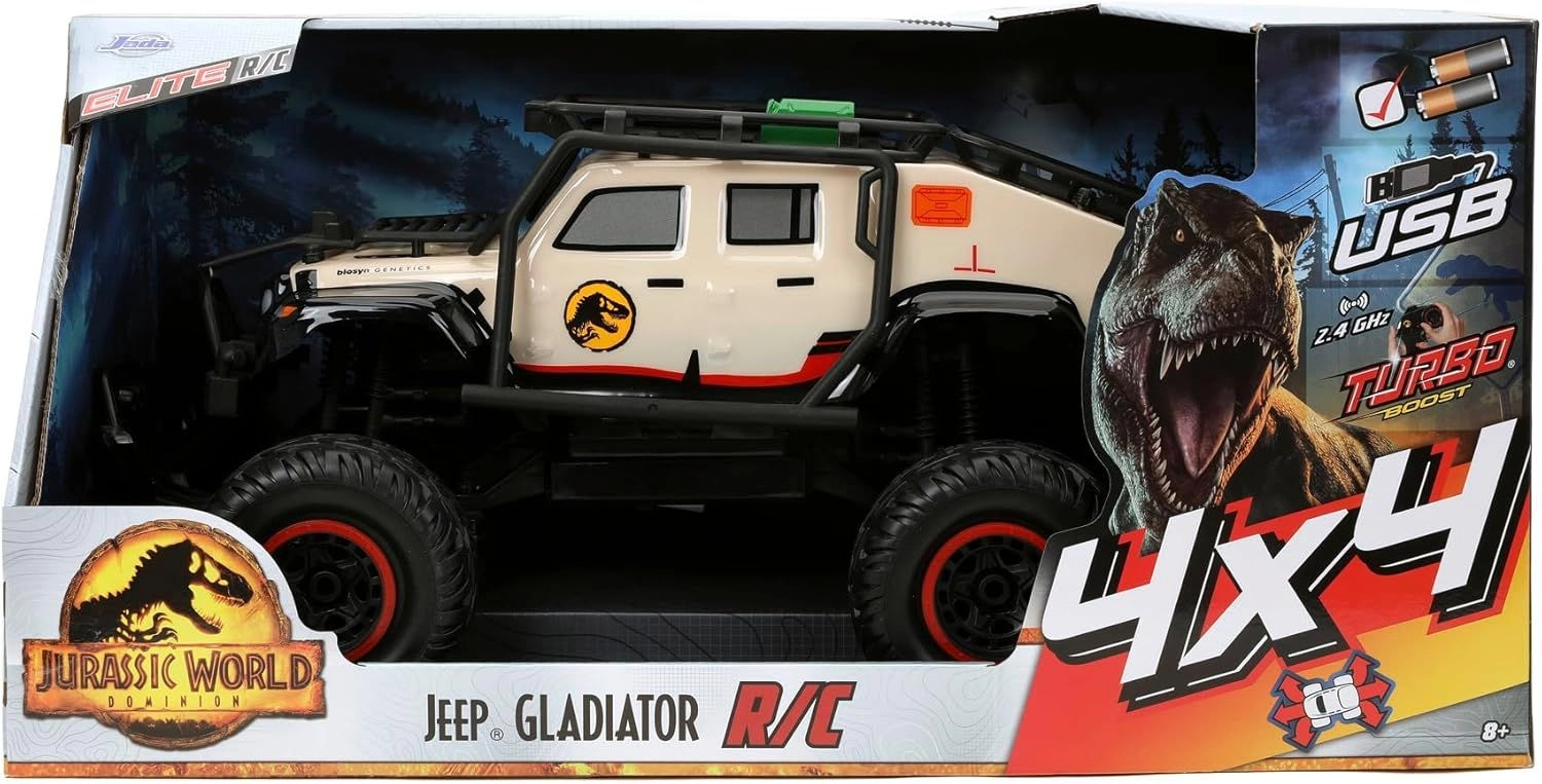 Jurassic World RC Jeep Gladiator - 1:12