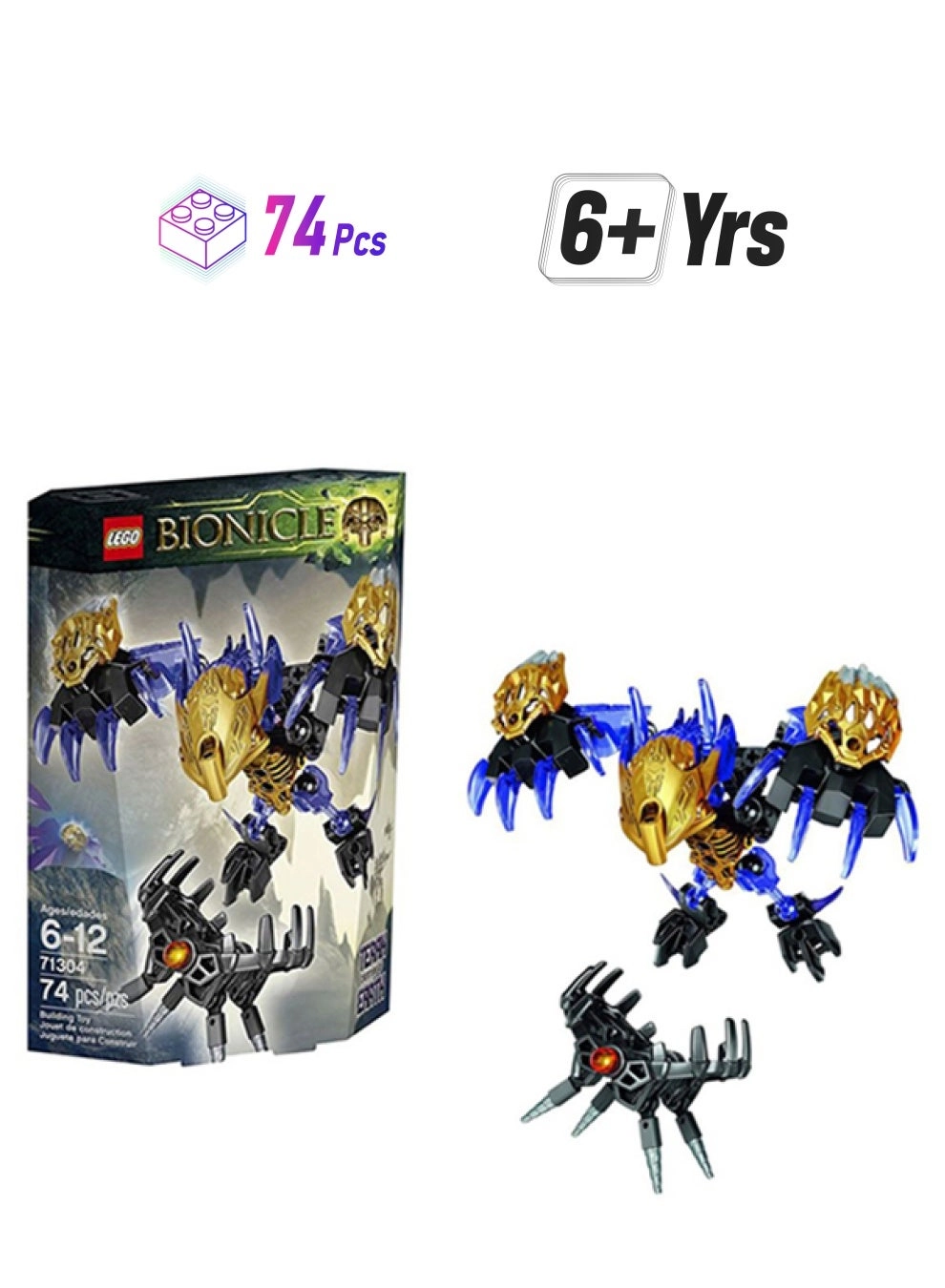 LEGO Bionicle Terak Creature Of Earth (71304) - Robots
