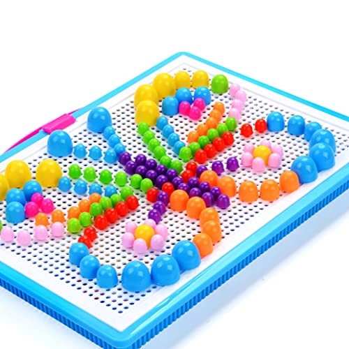 Jigsaw Toy Pegboard - 3 years+ 296 pieces