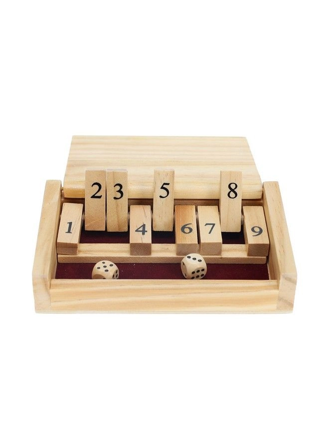 Mini Shut The Box - 5.5 Inches 9 Number Wooden