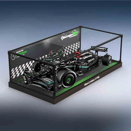 Acrylic Display Case - 70 x 30 x 20 cm White Base