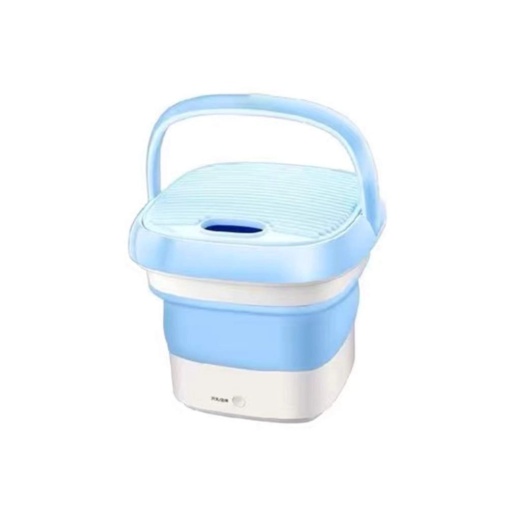 Portable folding washing machine