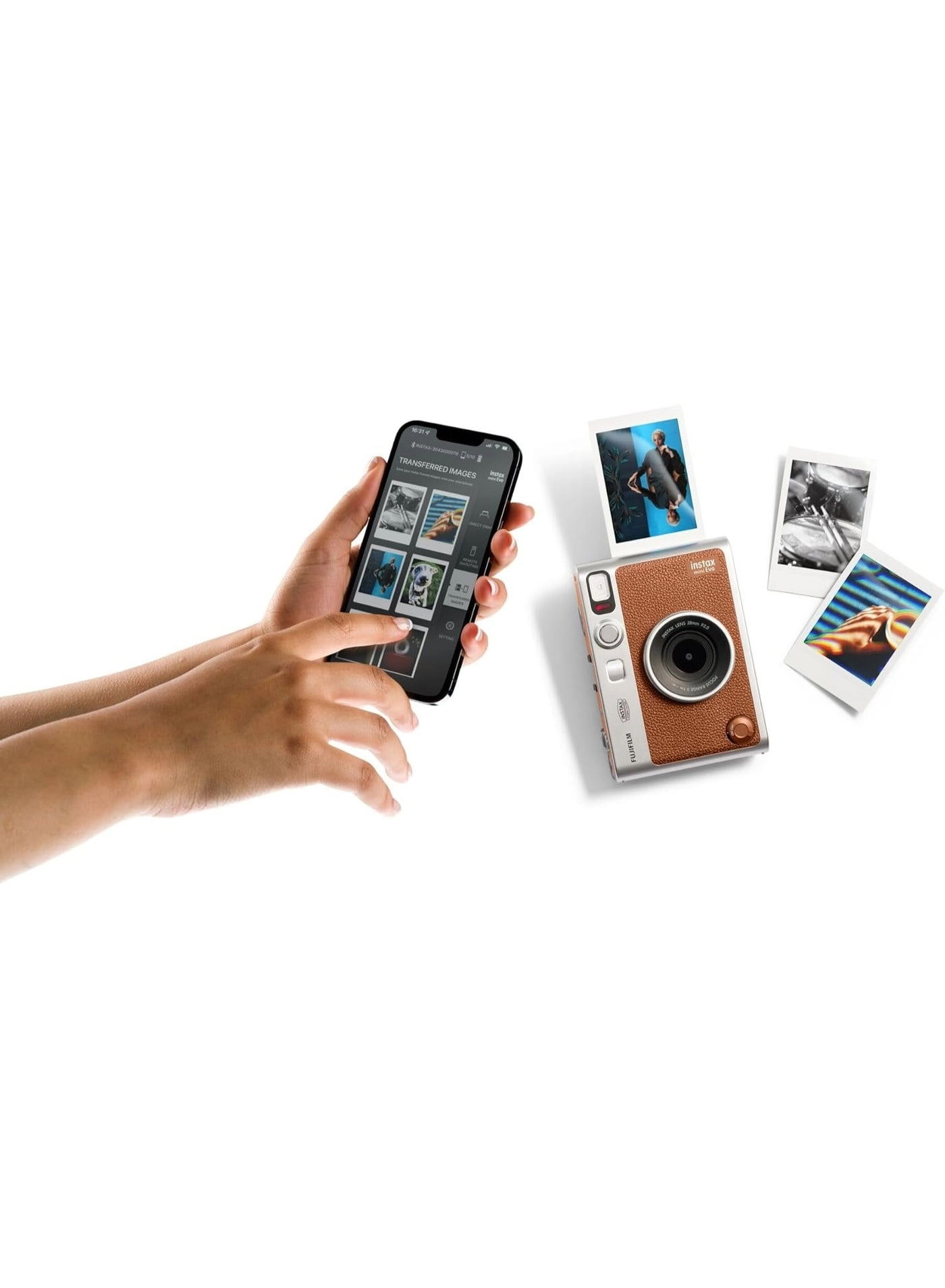 Mini Evo - Instant Camera Brown