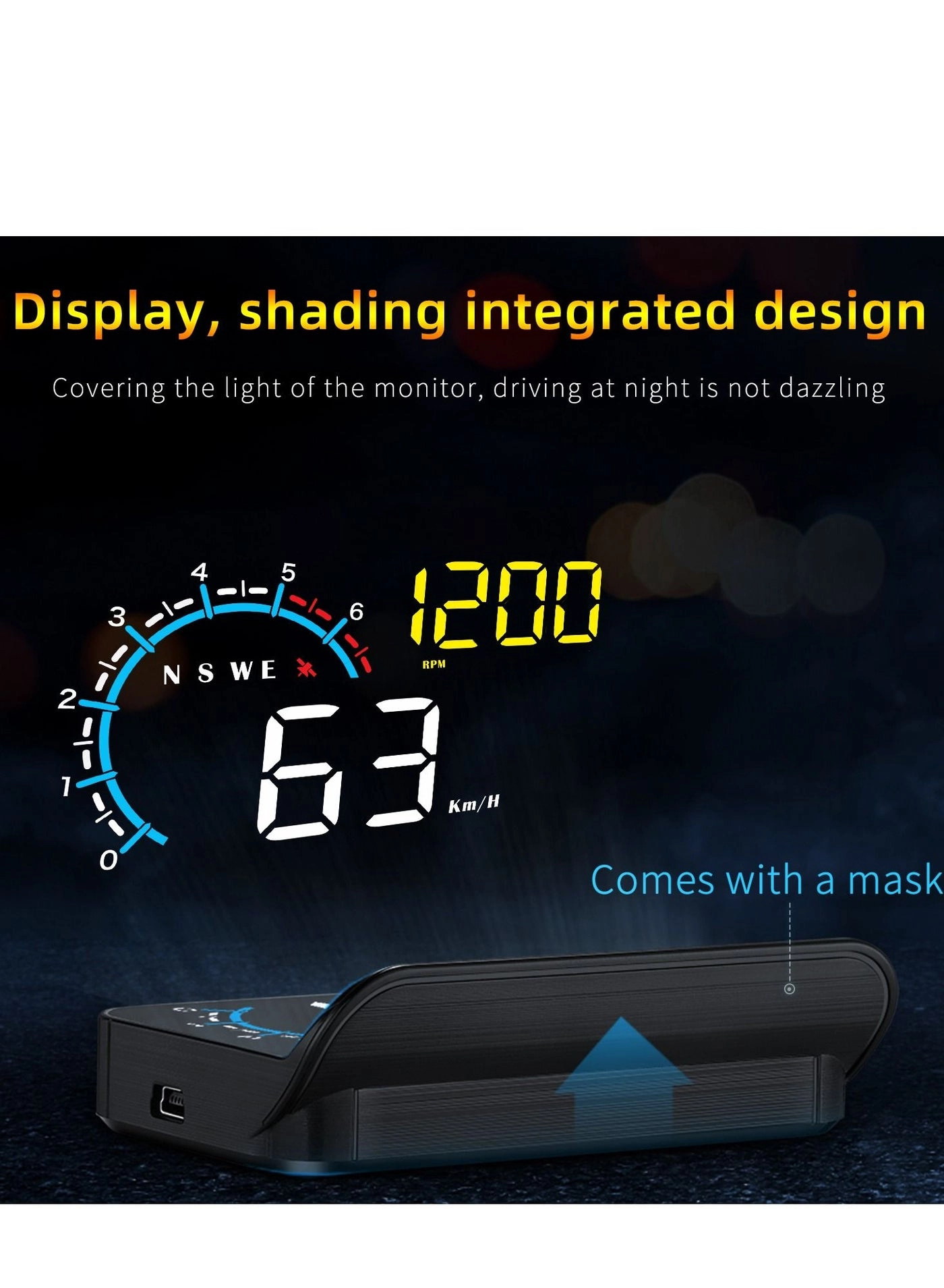 Head Up Display - M12 Vehicle Speed Meter