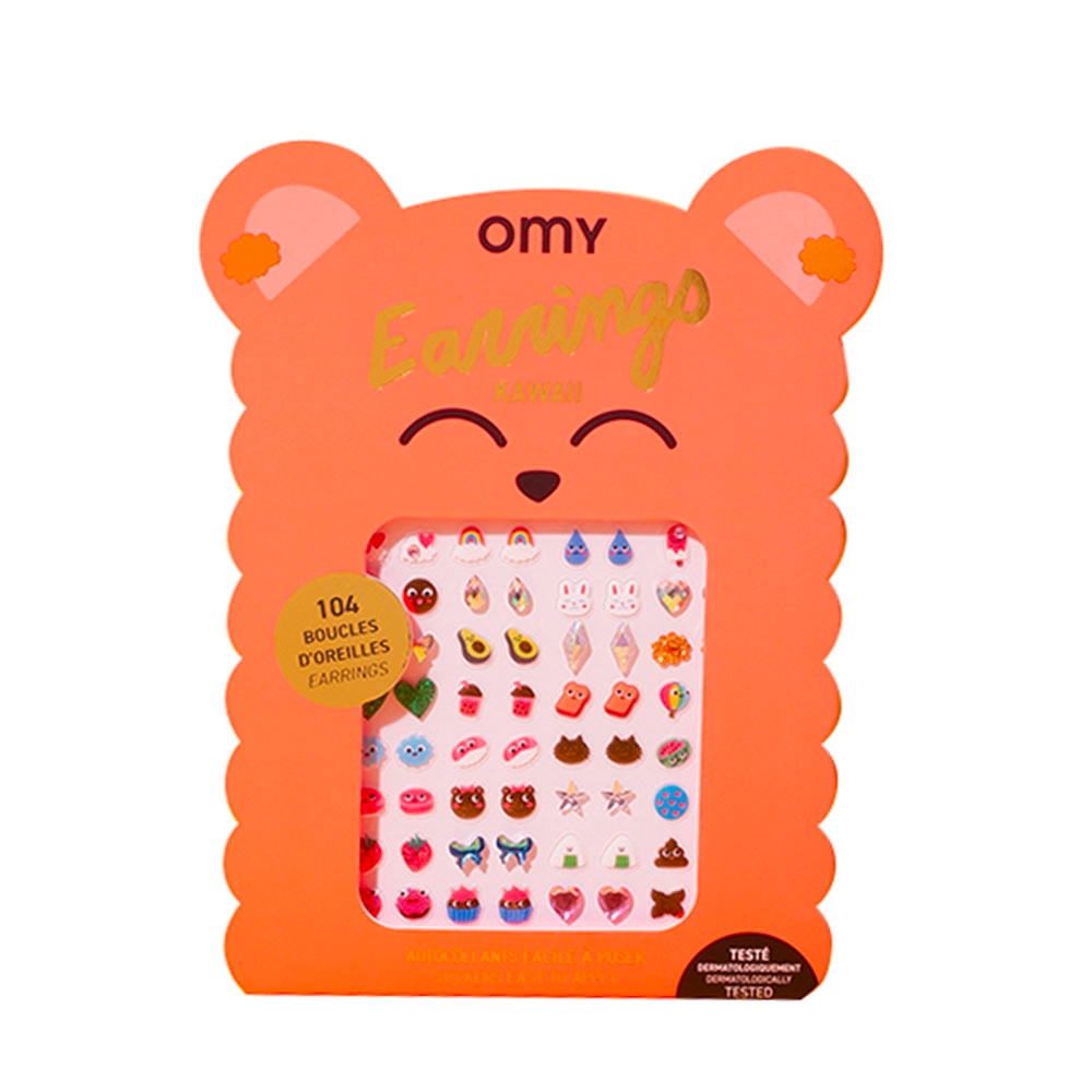 OMY Lily Sticker Book Earrings 104 pcs