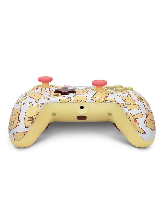 Nintendo Switch Enhanced Wired Controller Pikachu Moods