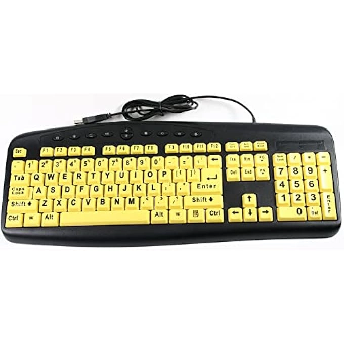 LARGE PRINT BACKLIT KEYBOARD