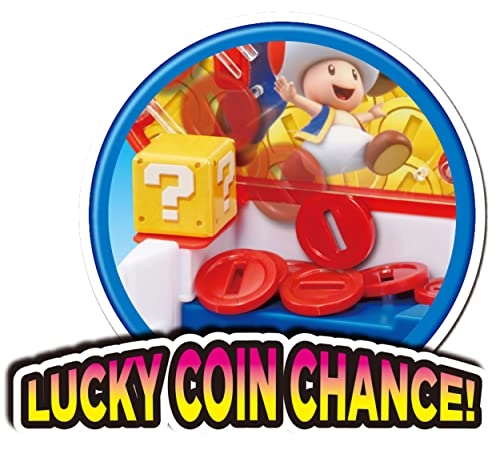 Super Mario Lucky Coin Game - Tabletop Skill and Action Game