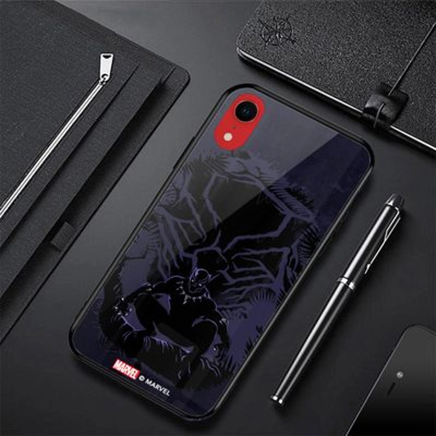Black Panther The Warrior Back Case for iPhone XR