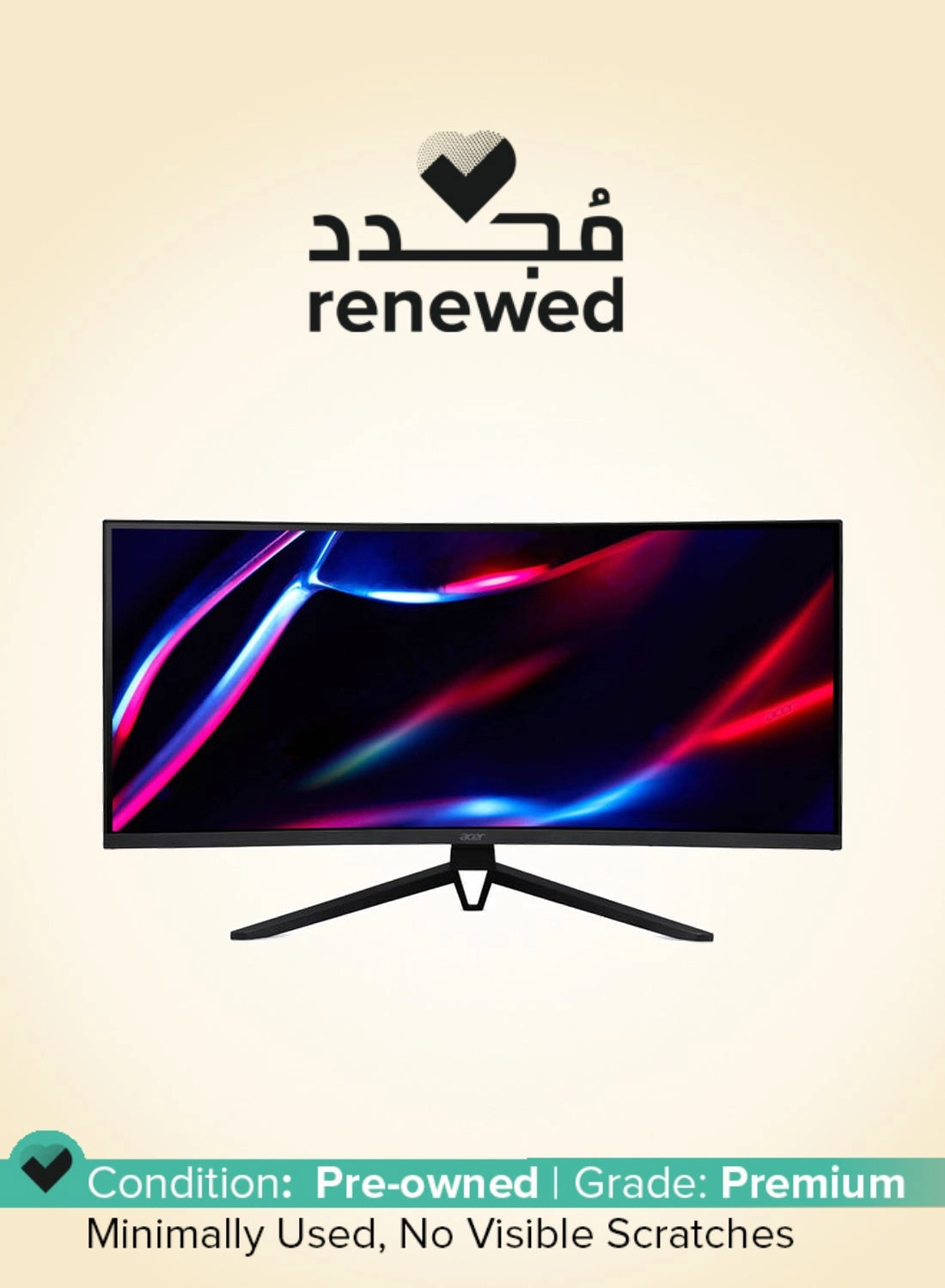 Acer (Renewed) ED343CUR - 34in 3440x1440