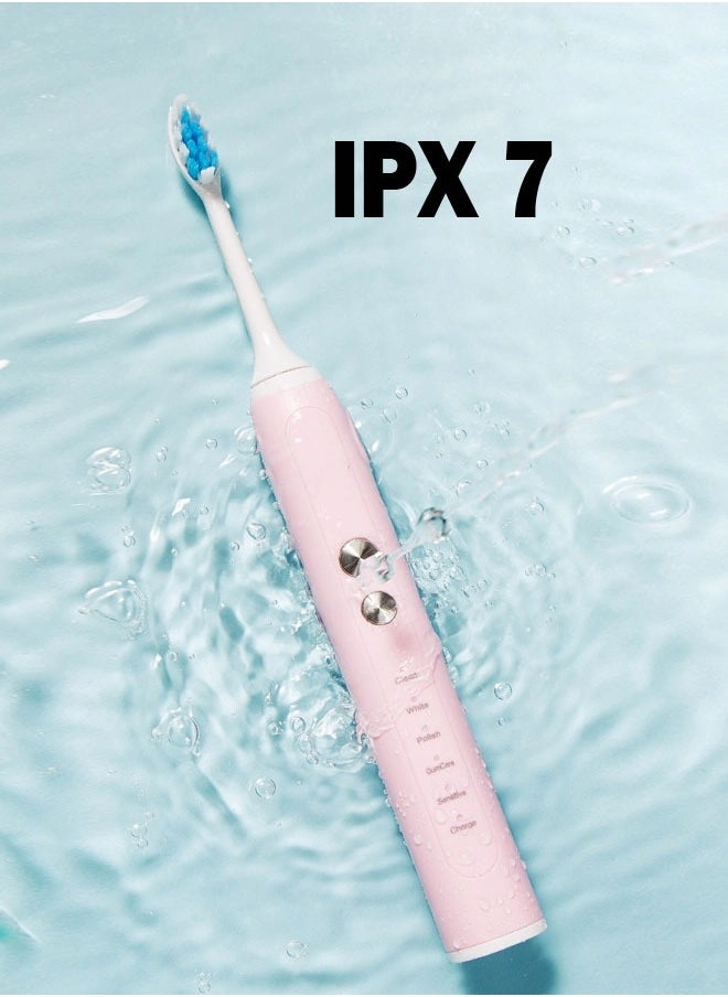 Electric Toothbrush - Super Soft Blue 4 Different Heads