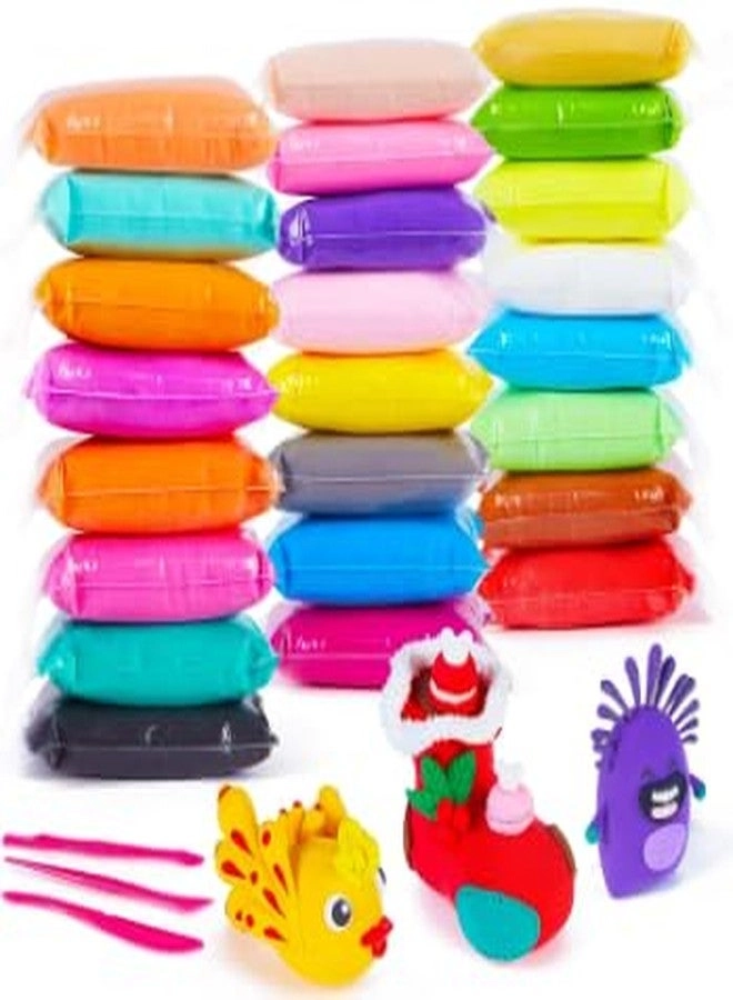 Super Light DIY Air Dry Clay - Pack of 12