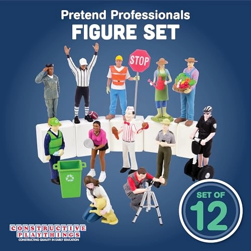 Pretend Professionals - 3 years Professionals Career Doll Figures 12