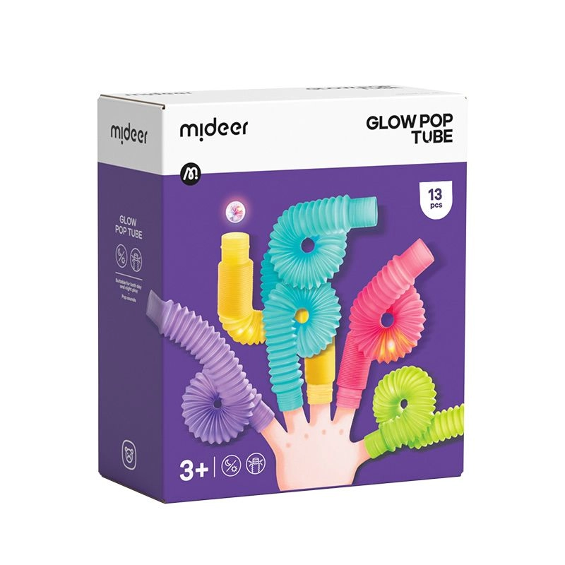 MIDEER Glow Pop Tubes - 3 +