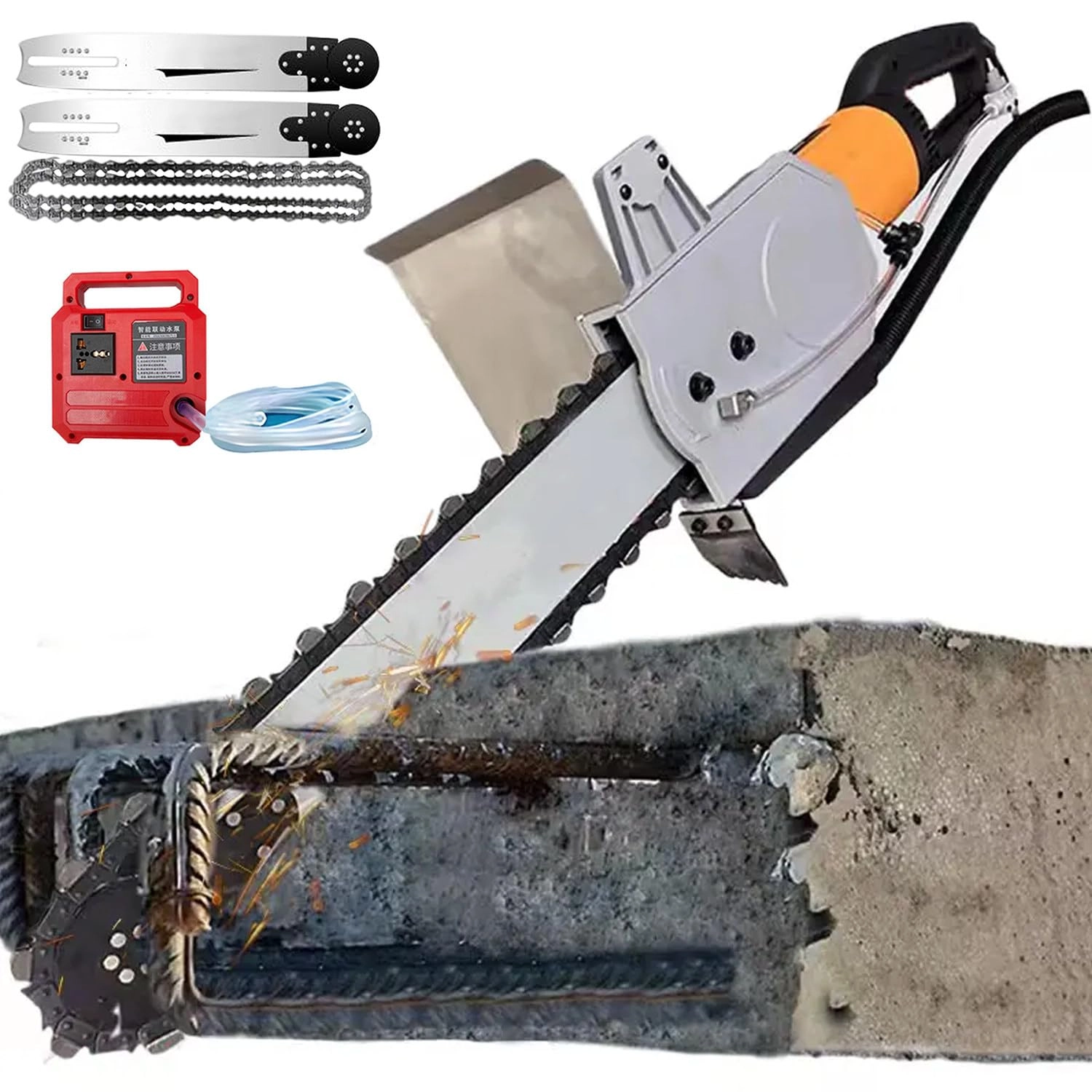 Electric Concrete Chain Saw - 7800W/8800W