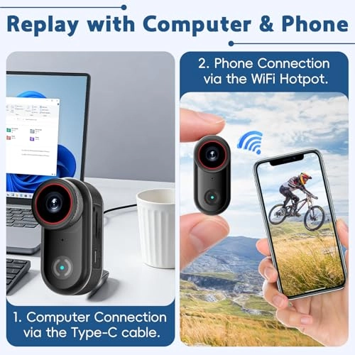 4K Thumb Action Camera - 32GB 30FPS