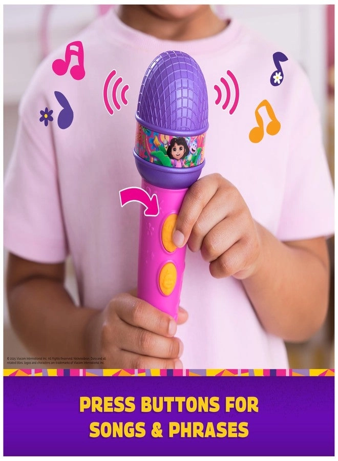 Dora Rainforest Rhythms Microphone - 3 years+