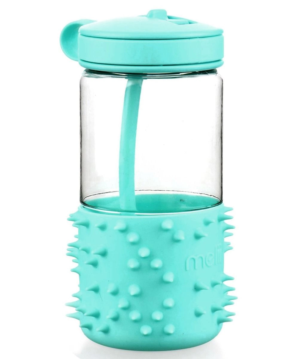 melii Spikey Water Bottle - Flip-top spout Tritan