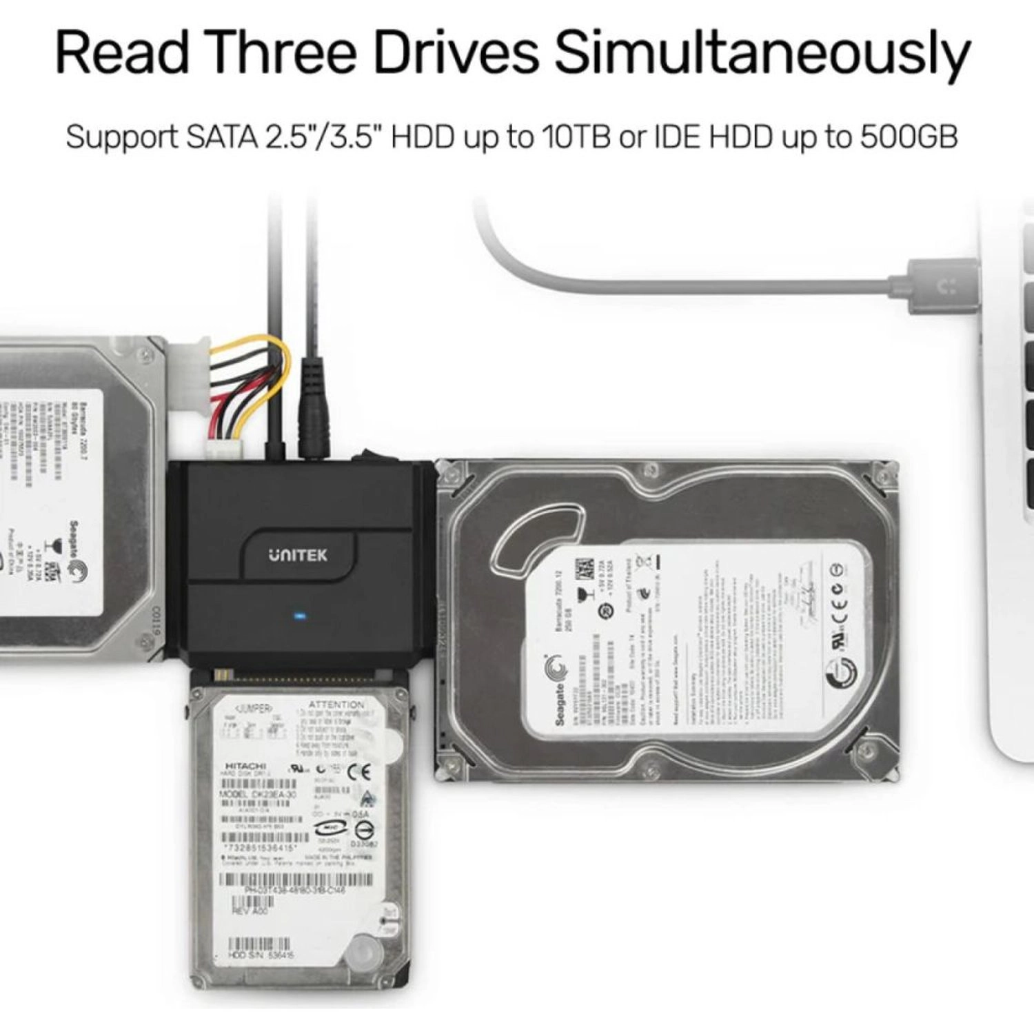 SmartLink Trinity - three hard drives