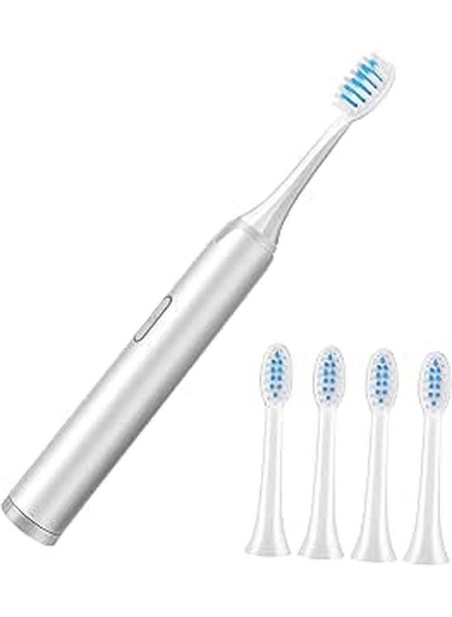 COOLHIYA Sonic Electric Toothbrush - Kit 2 Brush Heads Pink