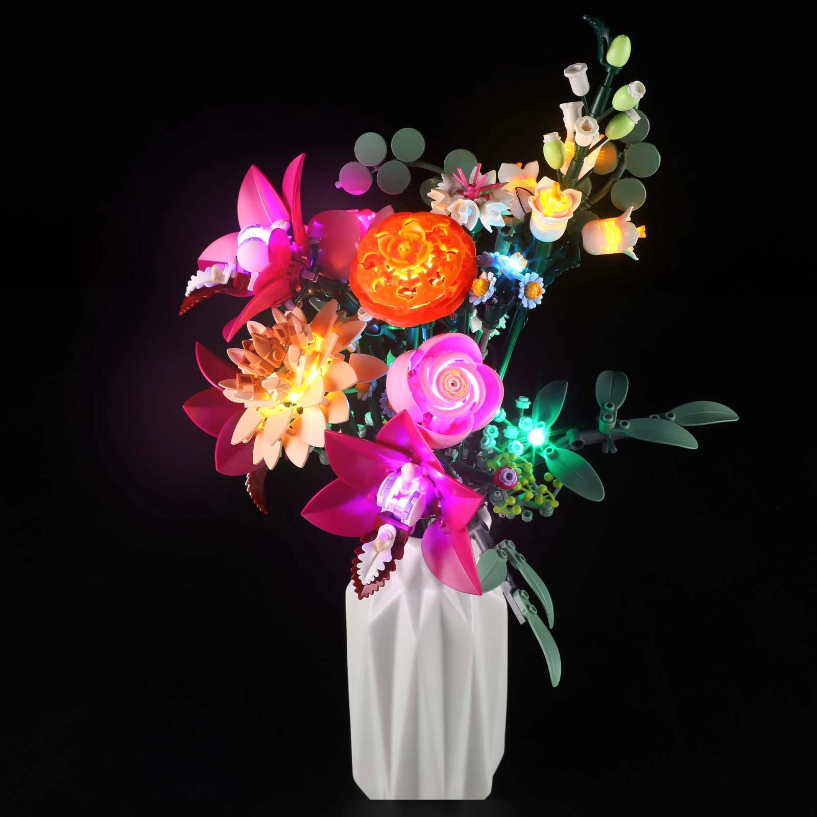 Mililier LED Light Kit for LEGO 10342 Pastel Bouquet Building Set