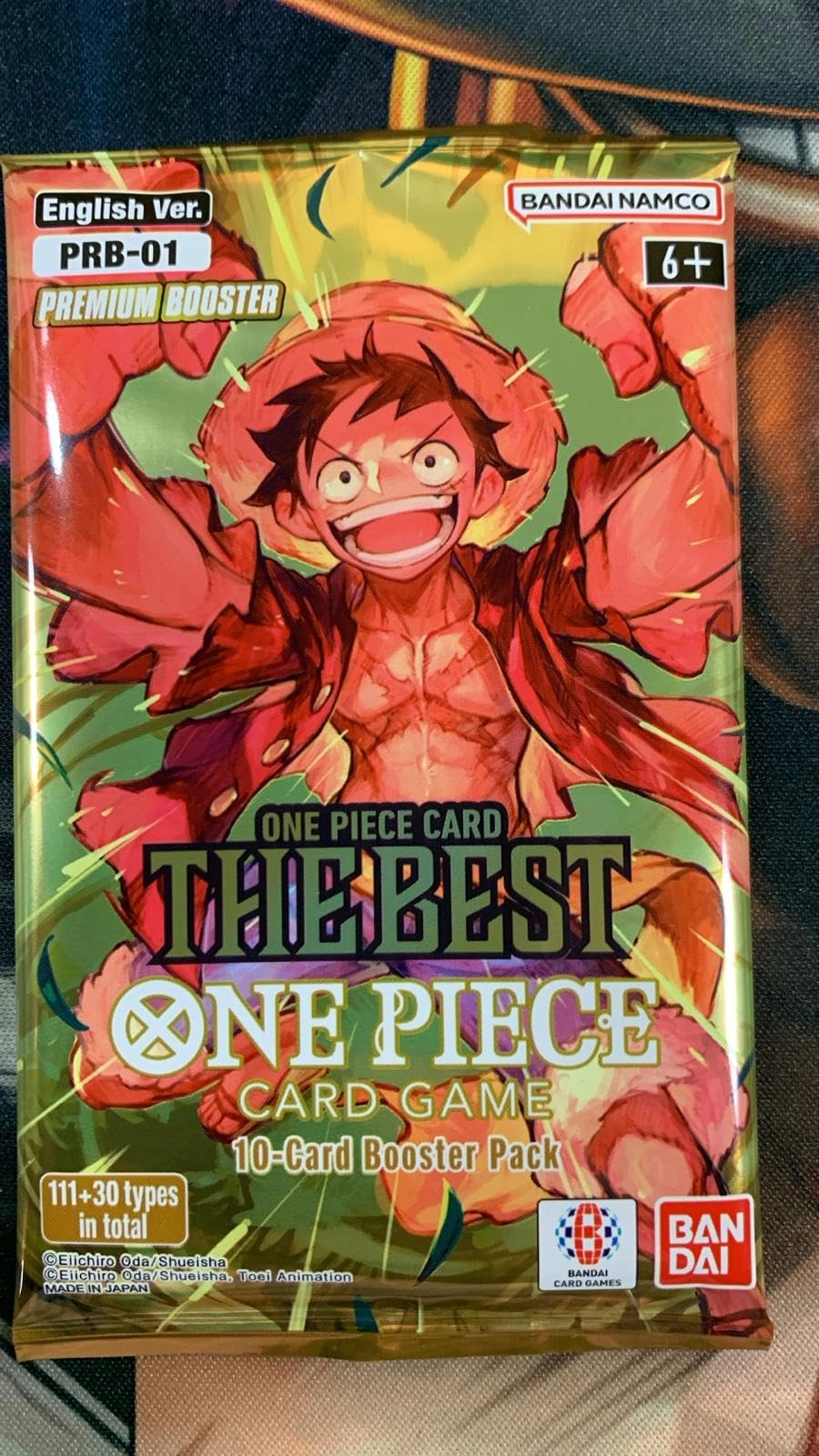 ONE Piece Card The Best - 10 pack
