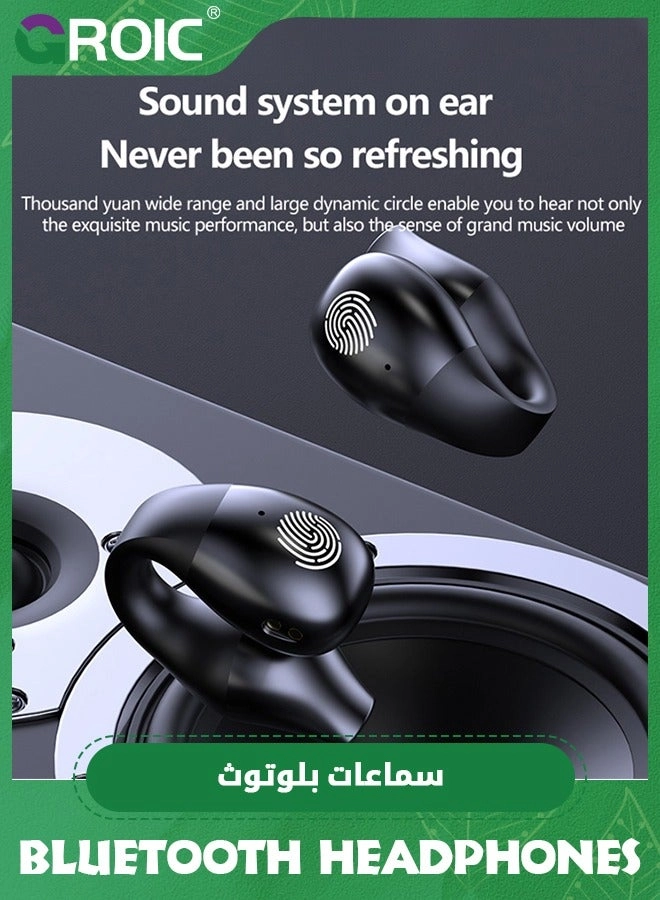 Clip-on Wireless Earbuds